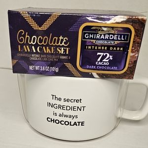 MUG & MIX ☆ Great Gift ☆ Chocolate Lava Cake Set - NEW